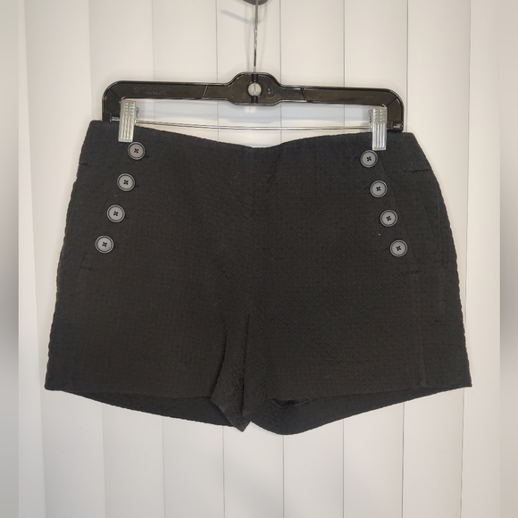 LOFT Pants - Ann Taylor LOFT Black The Rivera Shorts